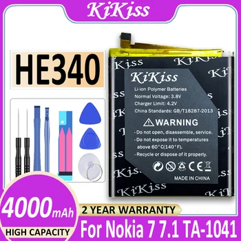 KiKiss baterija HE340 4000mAh skirta Nokia 7 Nokia7 Bateria