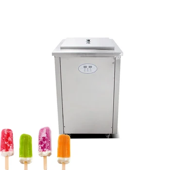Komercinė ledo lolly mašina maža nerūdijančio plieno ledų gaminimo mašina įvairių skonių