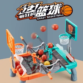 Kompiuterinis krepšinio žaidimas Žaislai Pirštų galiukai Stalo krepšinis Vaikų dėlionė 2 žaidėjai Tėvų ir vaikų interaktyvus dekompresijos žaislas