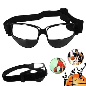 Krepšinio treniruočių akiniai, kamuolio valdymas, driblingas, apsauga nuo trukdžių, pagrindinės mokymo priemonės