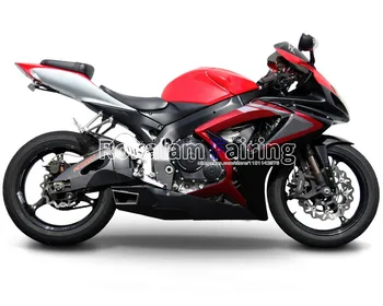 Kėbulo komplektas Suzuki K6 GSX-R600 GSX-R750 06 07 GSXR600 GSXR750 2006 2007 Kėbulo motociklų aptakų komplektas (liejimas)