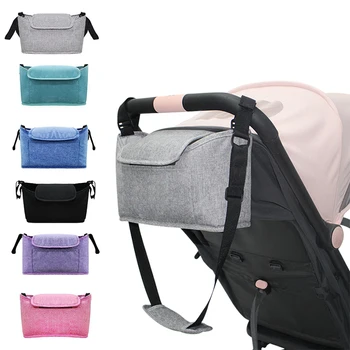 Kūdikių vežimėlių krepšiai Didelės talpos sauskelnių krepšys Mamytės pečių kryžminis krepšys Kūdikio automobilio pakabinamas krepšys Nešiojamas motinystės maišelis Naujas