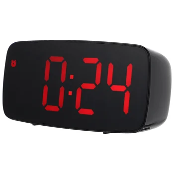 Laikrodžio žadintuvas Skaitmeninis LED ekranas Laikmatis Elektrinė temperatūra Stalas Didelis garsus elektroninis kelioninis stalas Miegamasis Miegamasis Lova