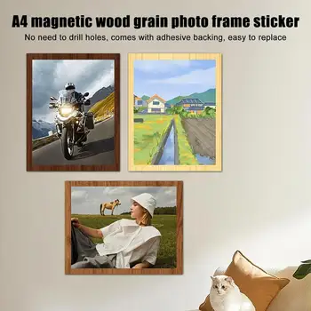 Magnetinis paveikslėlių ekranas Vaikų meno rėmeliai Magnetinis priekis Atviras Keičiami paveikslai Paveikslėliai Rodyti rėmelį Namų dekoracijos