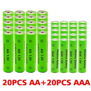Mahlkaline batterie Rechargeable 1.5V AA 3800mAh + AAA 3000mAh NI MH pour torche horloge jouets lecteur MP3 remplace la batterie