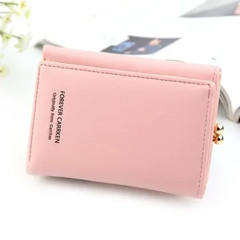 Maža moterų piniginė Korėjietiškų monetų piniginė Kelių kortelių piniginė Moteriškas asmeninis odinis krepšys Nešiojamas kortelių laikiklis