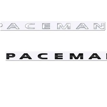 Metalas MINI Cooper Paceman galinis ženklelis Emblema Chrome raidės logotipas Blizgus juodas priedų lipdukas