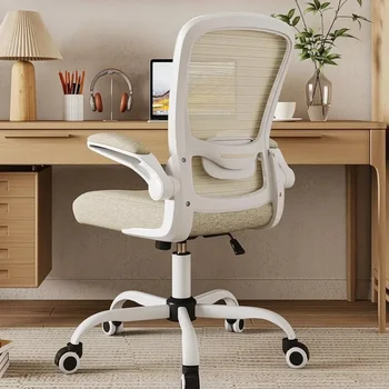 Mimoglad namų biuro kėdė, aukšto atlošo stalo kėdė, ergonomiška tinklinė kompiuterio kėdė su reguliuojama