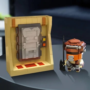Moc Jabba priziniai statybiniai blokai Solo in Carbonite ir Boushh Model Space Wars Trophy Hunter Bricks Set Žaislai Gife vaikams