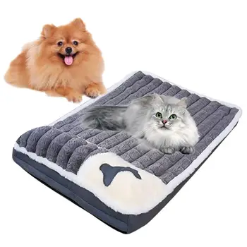 Naminių gyvūnėlių šunų lovos kilimėlis Apsaugokite gimdos kaklelio stuburą Nuimamas šunų namas Viduje mažiems vidutiniams dideliems šunims Lova Komfortas Coft naminių gyvūnėlių reikmenys
