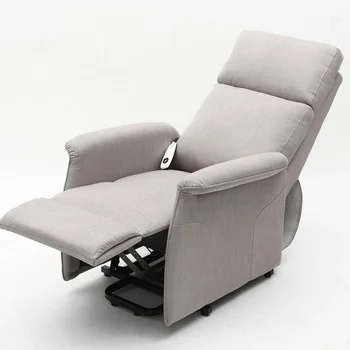 Namų biuras Modernus elektrinis reguliuojamas masažinis keltuvas Odinė atlošiama sofos kėdė