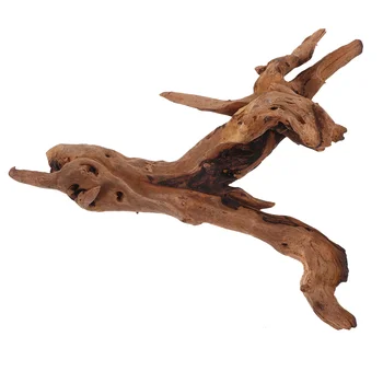 Natūrali negyvos medienos žuvų rezervuaro puošmena Akvariumas Negyvos medienos atramos atsitiktinė forma (20-25cm)