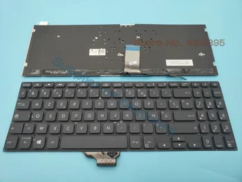 Nauja ASUS Vivobook U530FA U530FN U530UA U530UF U530UN nešiojamas kompiuteris prancūziška klaviatūra Juoda
