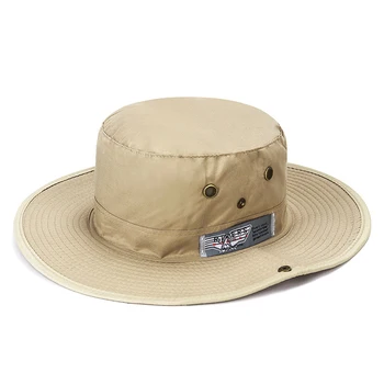 Nauja kepurė nuo saulės Moterys Vyrai Tinklinė kaušo kepurė Vasaros žvejyba Žygio kepurė Platus kraštas Apsauga nuo UV spindulių Sklendės kepurė Kvėpuojanti paplūdimio kepurė lauke