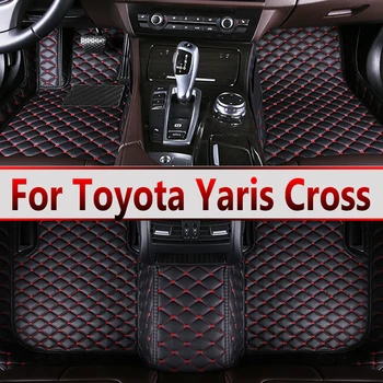 Ne hibridinės transporto priemonės automobilių grindų kilimėliai Toyota Yaris Cross Yarisu Kurosu XP210 2021 2022 2023 Neperšlampami įklotai Automobilių priedai 2012