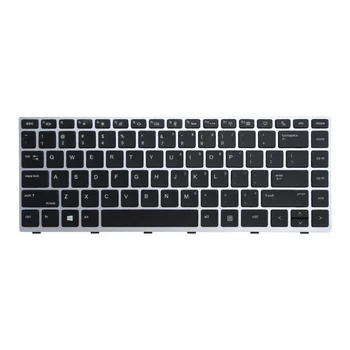 Nešiojamojo kompiuterio klaviatūra JAV anglų kalba apšviesta HP EliteBook 840 846 745 nešiojamiesiems kompiuteriams
