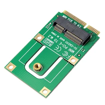 NGFF į mini PCI-E į M2 adapterio keitiklio išplėtimo kortelę M2 raktas NGFF E sąsaja M2 belaidžiam Bluetooth WiFi moduliui