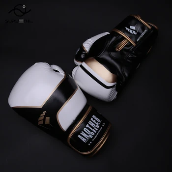 Odinės bokso pirštinės MMA Sparring Punch krepšys Muay Thai treniruočių pirštinės Vyrai Moterys Vaikai Kova Kikbokso pratybos Pirštinės 4-14 OZ