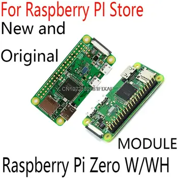Original Board 1GHz vieno branduolio CPU 512MB RAM Bluetooth BLE&WiFi Pi 0 WH su PIN antrašte arba Case Kit Raspberry Pi Zero W/WH