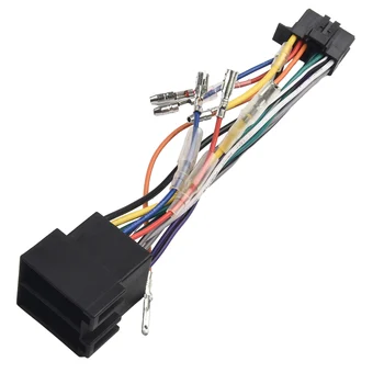 Patogus naudoti automobilio stereofoninis radijas ISO laidyno jungties kištuko kabelis, skirtas 