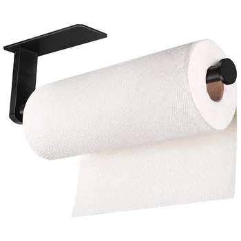 Popierinių rankšluosčių laikiklis, nerūdijančio plieno dideli ritiniai popierinių rankšluosčių stovas ilgas audinių ritinėlių dozatorius Pakaba kambario vonios kambariui