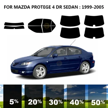 Precut nanokeramikos automobilis UV langų atspalvio rinkinys Automobilinė langų plėvelė MAZDA PROTEGE 4 DR SEDAN 1999-2005