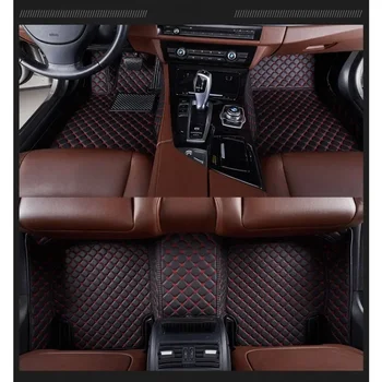 PU Odinis individualus automobilio grindų kilimėlis BMW 4 serijos F32 Coupe F33 Kabrioletas F36 Gran Coupe automobilių salono aksesuarai