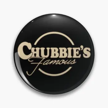 retro Chubbie yra garsus Filadelfijos minkštų mygtukų smeigtukų mylėtojas mielas skrybėlės ženklelis atlapo smeigtukas metalinė sagė juokinga moteriška papuošalų animacinis filmas