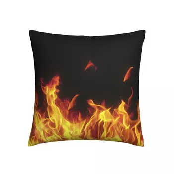 Ryškios ugnies pagalvių dėklai Degančios pagalvėlės užvalkalai Nuostabus užtrauktukas Dekoro pagalvės užvalkalas namams 18
