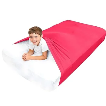 sensorinė patalynė Kvėpuojanti tampri kompresinė paklodė Šauni patogi miegamoji patalynė vaikams suaugusiems Alternatyva antklodei