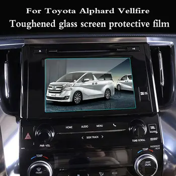 skirta Toyota Alphard Vellfire 2015-2020 m. automobilio GPS navigacijos ekrano filmui 9H Grūdinto stiklo plėvelė