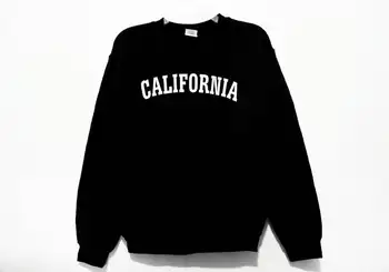Skuggnas New Arrival California Graphic Print Unisex džemperis ilgomis rankovėmis Tumblr Fashion Jumper Estetinių drabužių lašas Laivas