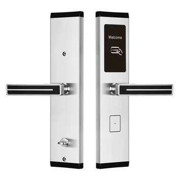 Smart Door Lock Vandeniui atsparus nerūdijančio plieno stumdomas vartų skaitmeninis pirštų atspaudų durų užraktas
