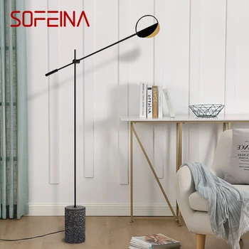 SOFEINA Modernus grindų šviestuvas Nordic Creativity Family Iiving Room Miegamasis LED kūrybiškumas Dekoratyvinis stovintis šviestuvas