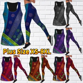 Sportinė liemenėlė ir antblauzdžiai Dviejų dalių moteriški apatiniai drabužiai Comfort Gym Moterų fitneso rinkiniai Moteriški sportiniai rinkiniai XS-8XL