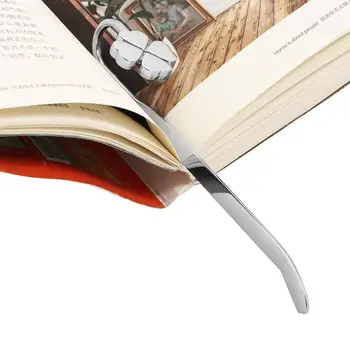 Subtilus dobilo žiedas Metalo žymė Kinų stiliaus popieriaus knygų ženklai Knygų turėtojas Kanceliarinės prekės Mokyklos biuro reikmenys