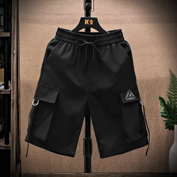 Summer Vyriški laisvalaikio šortai Kelnės iki kelių Gatvės apranga Atsparus kariniam stiliui Multi-Pocket 2024 Classic Aukšta kokybė