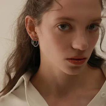 Super gaivus jausmas Ausų lašas Prancūziško stiliaus dovanos mergaitėms Mados papuošalai Pasakiški auskarai moterims