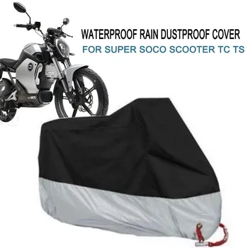 Super SOCO motoroleriui TC TS motociklų dangtis lauko UV apsaugos sezonas vandeniui atsparus lietaus dulkėms