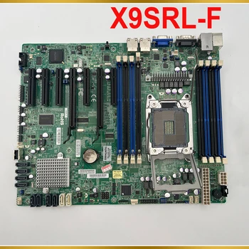 Supermicro LGA2011 E5-2600/1600 V1/V2 šeimai ECC DDR3 PCI-E 3.0 Dvigubas prievadas GbE LAN SATA3 IPMI 2.0 Pagrindinė plokštė X9SRL-F