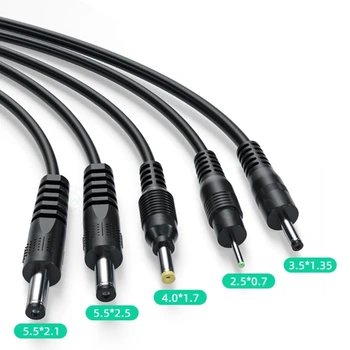 T8WC įkrovimo laidas USB į DC5V maitinimo laidas stalinėms lempoms mažas ventiliatorius 3.5mm 5.5mm 2.5mm 4.0mm