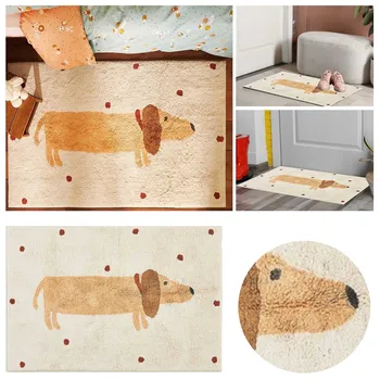 Taksų kilimėlis Miela svetainė Miegamasis kilimėlis Lova Linksma šuniuko antklodė Vaikų kambarys Žaidimas 