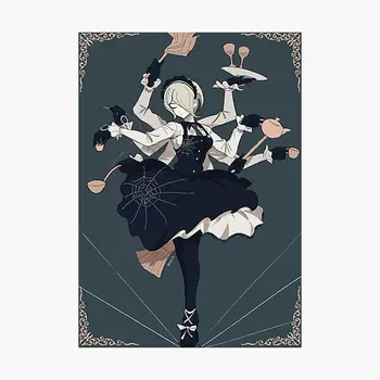 The Ultimate Maid Poster Sitcker for Art Window Anime Home Cartoon Decor Funny Stickers Car Water Bottles Wall Laptop