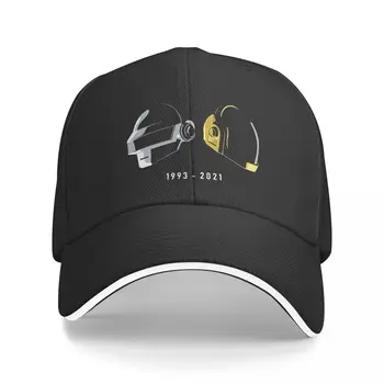 Tribute šalmas Menas Essential Daft Punk Elektroninės muzikos grupė Vyrai Beisbolo kepuraitės Peaked Cap Sun Shade Sunprotection Hat