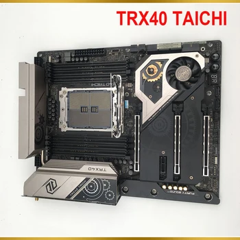 TRX40 TAICHI Skirta ASROCK 8×DDR4 8+24 PIN ATX 256GB palaikymas 3970X 3900X darbalaukio pagrindinė plokštė