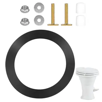 Tualeto sandarinimo tarpiklių rinkinys RV tualeto tarpiklių derinio keitimo rinkinys RV tualeto praplovimo sandariklis ir pakeiskite RV dalis