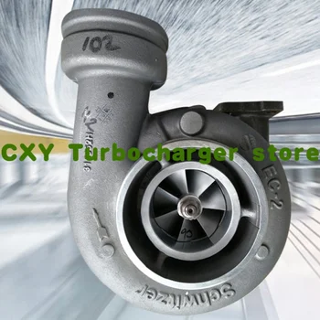 turbokompresorius Volvo ekskavatorių dalims EC210BLC senų modelių D6D visiškai originalus 318952H turbokompresorius