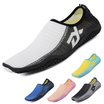 Unisex Plaukimo vandens batai Neslidūs kvėpuojantys sportbačiai Vyrai Moterys Nardymo paplūdimio batai Vatos basų kojų batai Vandens batai 35-46#