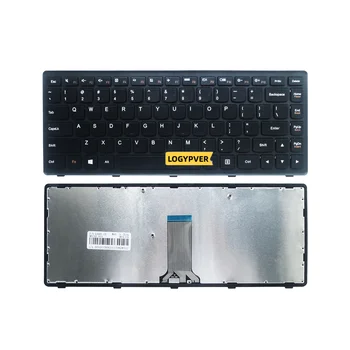 US klaviatūra Lenovo G400AT G400AS G400S G400AM G405S Z410 G400 S410P G410S N410 Laptop Juoda Sidabras
