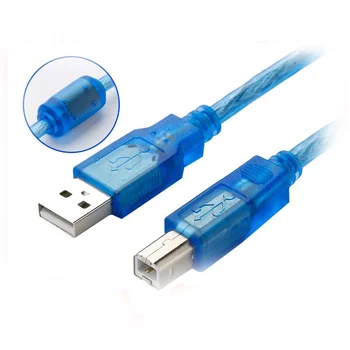 USB 2.0 public to female control touch screen PLC programavimas M kabelis juodas ryšys USB kabelis